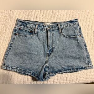 Abercrombie & Fitch Light Blue Jean Shorts